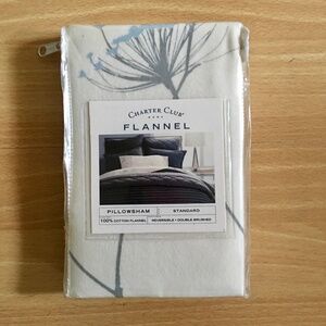 Charter Club 'Asher" Flannel Pillow Sham